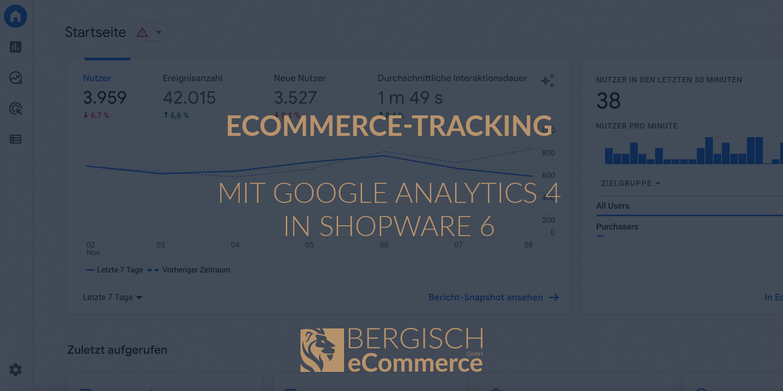 eCommerce-Tracking mit Google Analytics 4 (GA 4) in Shopware 6