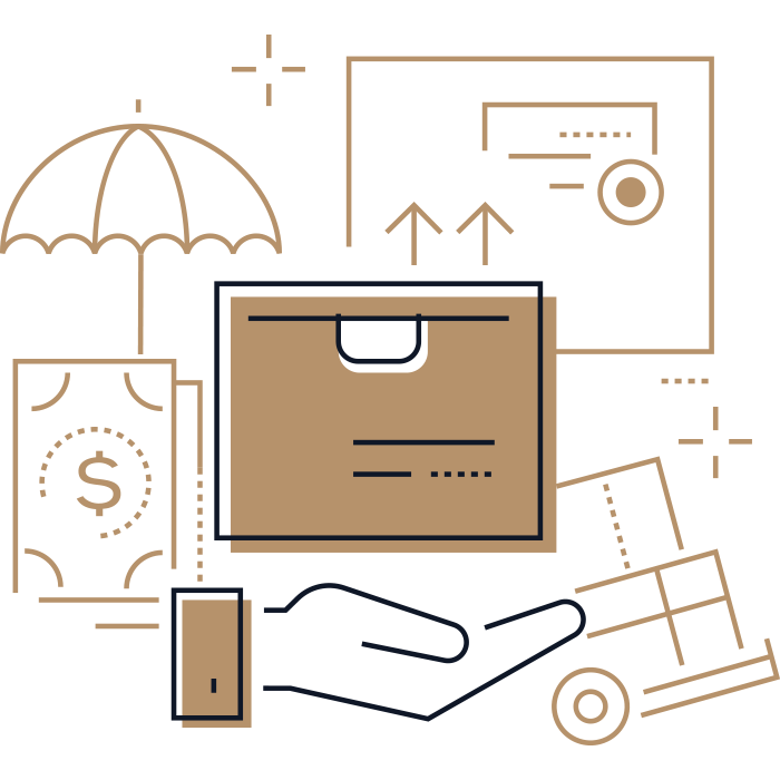 Versandart Click & Collect Versandart Click Collect-blau