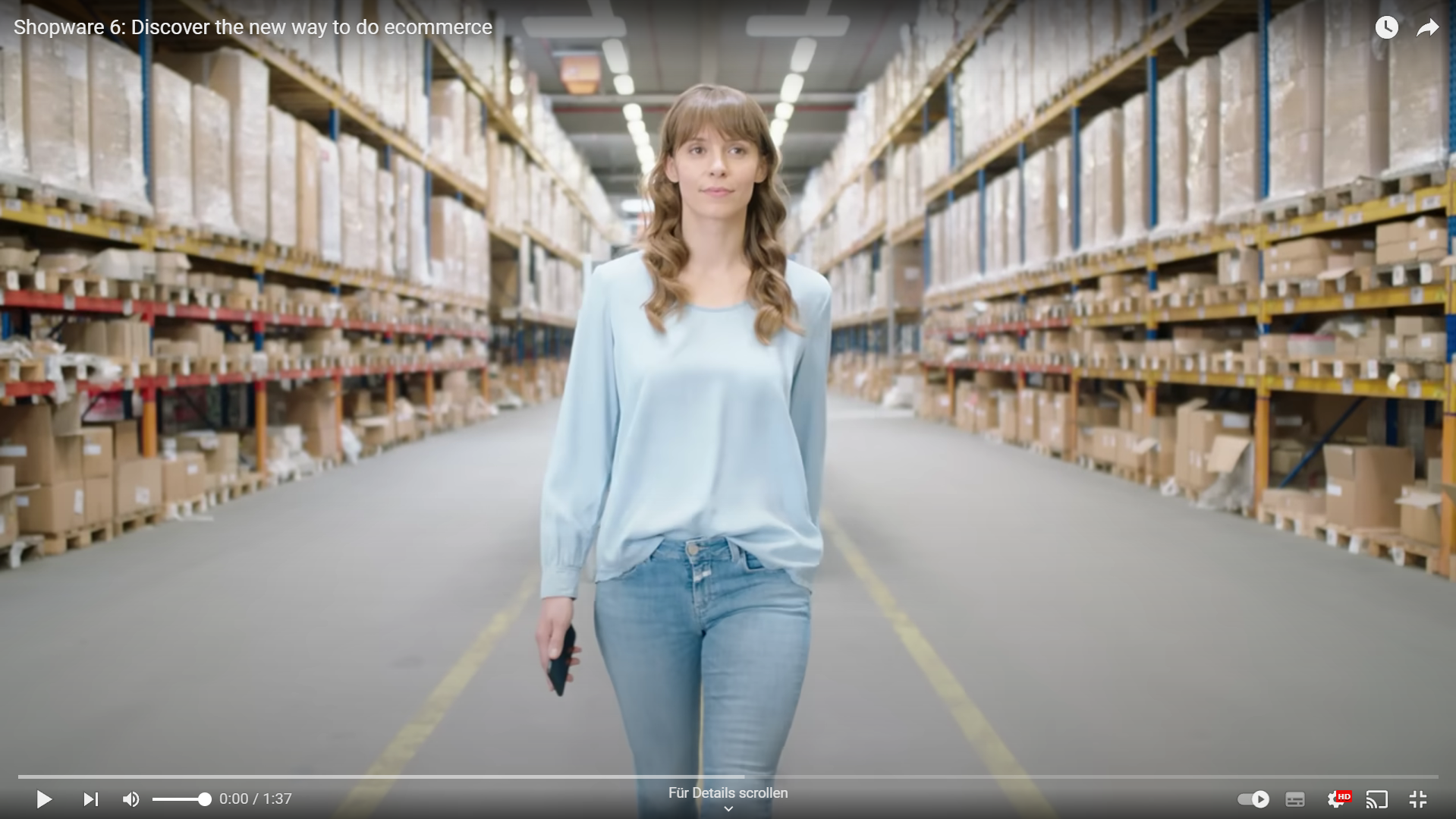 Video Shopware 6 für Ecommerce