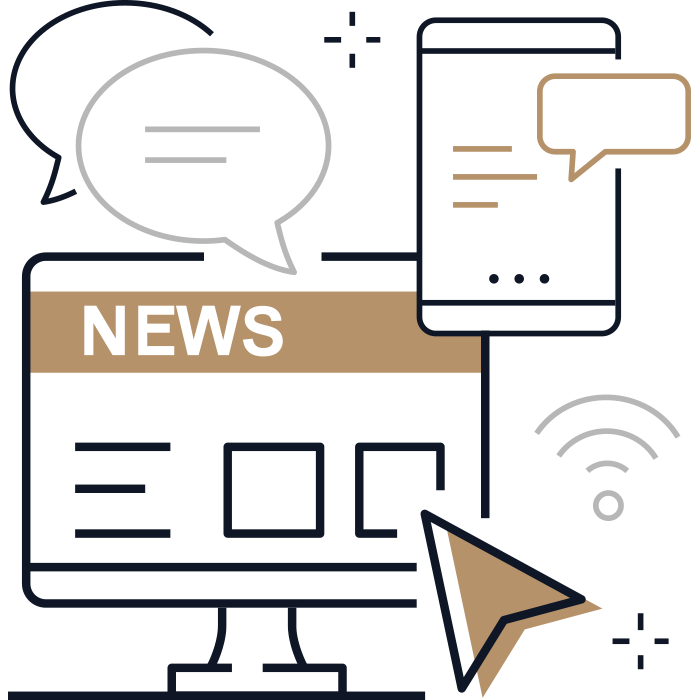 Einrichtung Newsletter Einrichtung Newsletter-blau