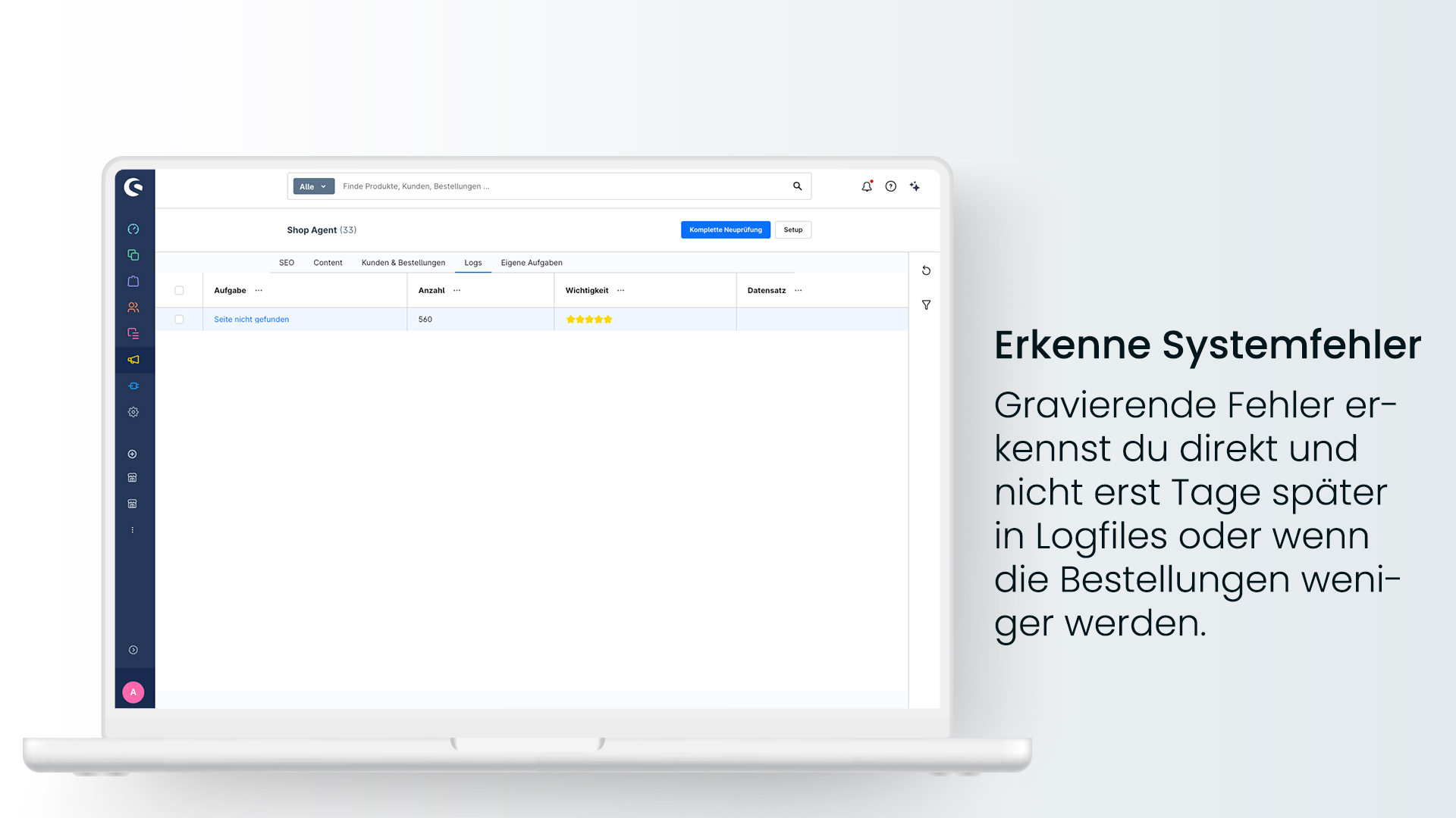 Shop-Agent - Verbessere SEO, LLMO und Conversions